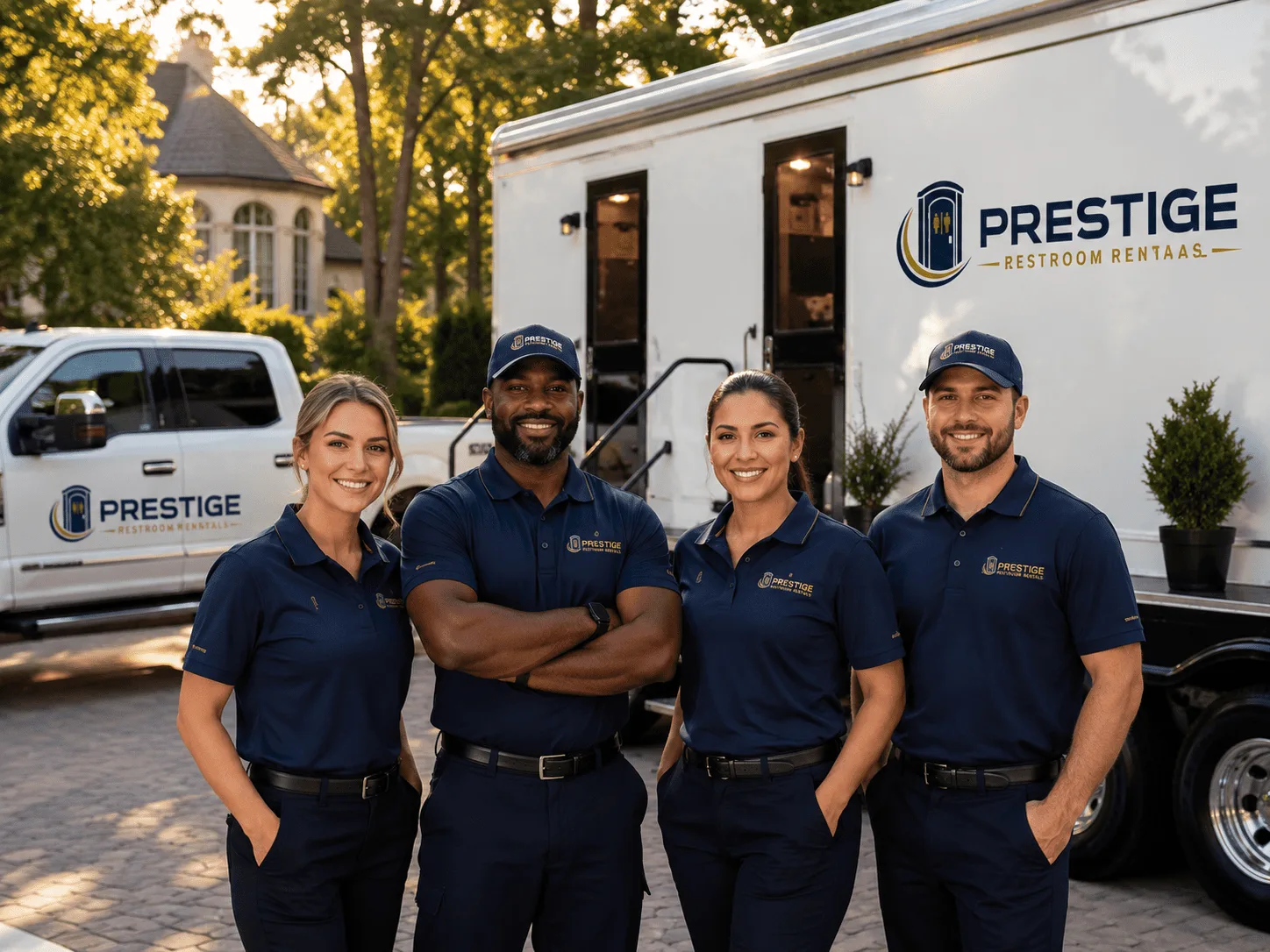 Trusted Luxury Portable Restrooms company in Lapel, IN